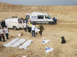 NINE YOUTH DEAD IN SOUTHERN ISRAEL FLASH FLOODS
