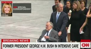 George H W Bush Intensive Care