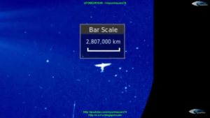 Interplanetary Shock Wave Cracks Earth’s Magnetic Field & Winged Solar Disc Captured by SOHO
