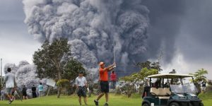 The Kilauea Volcano in Hawaii triggered the state’s highest-level warning