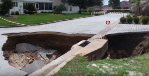 4 new sinkholes open up at The Villages in Florida
