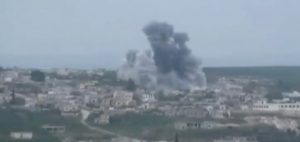 Multiple explosions reported at Syrian military base near Hama