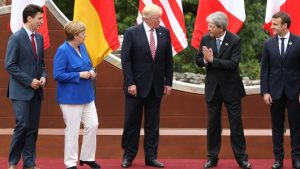 G-7 leaders need to offer Trump a ‘golden bridge’ of retreat to avert a trade war, chief economist says