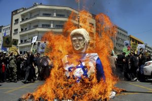 On ‘Jerusalem Day,’ Gaza anti-blockade protest near Israel