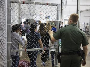 Hundreds of children wait in Border Patrol facility in Texas