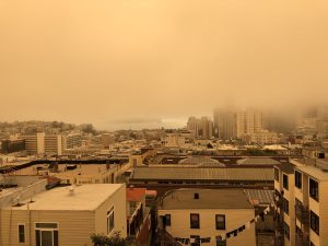 Bay Area Sky Turns Orange as Northern California Wildfire Forces Evacuations