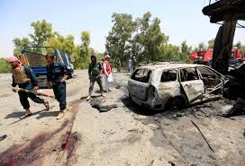 At least 12 dead, including children, in Afghan suicide blast