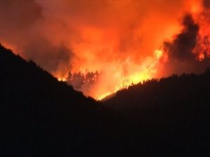Western U.S. Wildfires Explode In Size, Destroying Structures and Forcing Evacuations