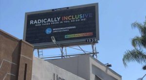 LGBT-Affirming Church Takes Out Billboard: ‘God Takes Pride in You’