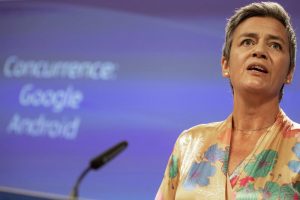 EU fines Google a record $5 billion over mobile system