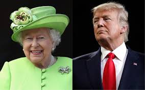 Donald Trump meets Britain’s Queen Elizabeth at Windsor Castle