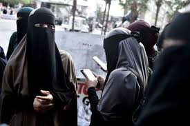 Hundreds protest in Denmark against new ban on face veils in public