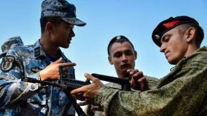 Russia starts biggest war games since Soviet fall near China