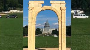 Arch of Baal Erected in DC the Day Before Brett Kavanaugh Testified to Congress
