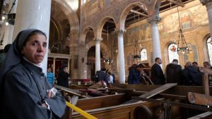 Egyptian military court sentences 17 to death over church bombings in 2016/17
