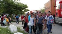 Central American migrants press north into Mexico