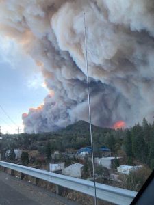 Butte fire grows to 8,000 acres as residents abandon cars to flee on foot