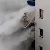 Massive waves destroy seafront balconies in the Canary Islands (VIDEO)