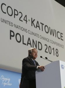 UN chief: Climate change is “most important issue we face”