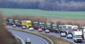 Latest On “Project Fear”: UK Creates Artificial Traffic Jam Of 89 Trucks In ‘No Deal’ Test Run