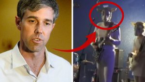 Celebrated Democrat “Beto” O’Rourke outed wearing “Devil goat” costume; left-wing media tries to spin narrative away from Satanism