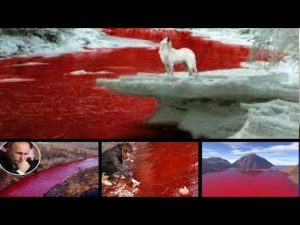 RIVERS AROUND WORLD TURN BLOOD RED