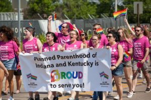 Planned Parenthood affiliates joining forces to battle new abortion restrictions; it places Indiana & Kentucky under a Seattle-based affiliate that oversees clinics in Alaska, Hawaii, Idaho and Western Washington