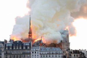 Babylon Burning With Fire! Notre Dame Up In Flames