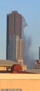 Terrifying moment water cascades from Philippines rooftop ‘water garden’ as 6.3 magnitude earthquake rocks building; death toll rising