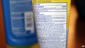 High levels of sunscreen ingredients end up in the bloodstream -study