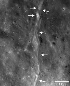 The moon is shrinking — and may be generating “moonquakes” as a result