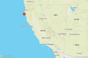 5.9 Mag Earthquake near Petrolia, CA felt around the North Coast; USGS downgraded to 5.6