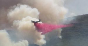 CA Sand Fire had charred an estimated 2,220 acres and is 30% contained as of Monday morning