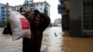 MONSOON FLOOD DISPLACES MILLIONS AND KILLS 90 IN INDIA