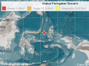 7.1 magnitude earthquake hits Indonesia, tsunami warning issued