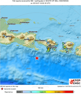 Bali earthquake: Tourists flee hotels in terror as 6.2 magnitude tremor strikes; USGS downgrades to 5.7