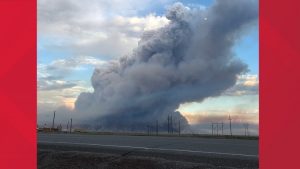 Fire that burned 90,000 acres in less than a day impacts operations at Idaho National Laboratory again Wednesday