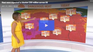 Heat wave expected to bake two-thirds of nation through weekend
