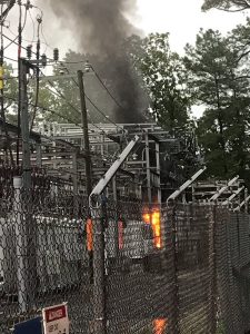 Transformer fire during storms causes massive outage in Va. Beach; Is this a new Trend?