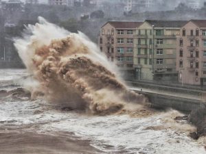 Typhoon Lekima: Red alert issued as 120mph storm bears down on east coast of China