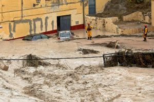 Biblical Deluge Floods Valencia Region in Spain, Killing 2, Washing Away Hundreds of Cars and Spawning Destructive Tornadoes