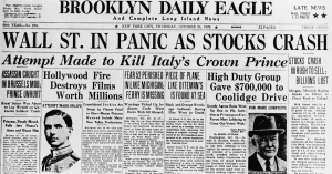 Three things you didn’t know about the crash of 1929- 90 years ago today