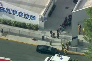 Teen shoots 5 fellow students, 2 fatally, before turning gun on himself on his 16th bday at Saugus High School in Santa Clarita