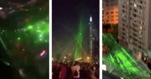 Chilean Protesters Used Lasers to Bring down Police Drone, and It Worked