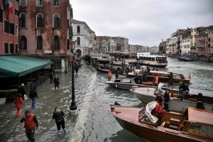 Venetian anger after historic flood devastates city; highest tide in 50 years