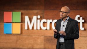 Microsoft CEO at a shareholder meeting: “Microsoft is now using customer blockchain”