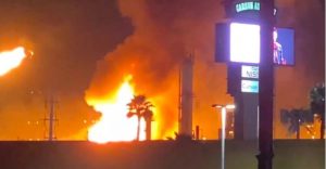 Largest Oil Refinery on West Coast Erupts in Flames