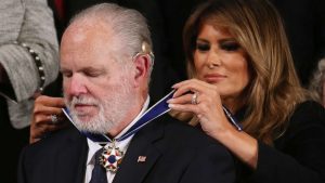 Trump Lifts Limbaugh’s Spirits With US Medal of Freedom