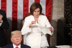 A Ripped Speech, A Rejected Handshake. The Trump-Pelosi Feud Boiled Over At The SOTU