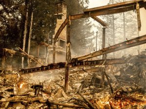 Glass Fire Rages Across Northern California, Burning Thousands Of Acres